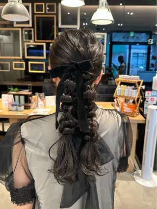 ミディアム 美 海のヘアスタイル