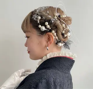 ヘアアレンジ ハイトーン特化 pepe🎀のヘアスタイル