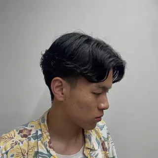 パーマ メンズ Life is…所属・鈴木 七海のヘアスタイル