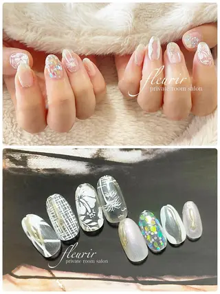 ネイル フルリール 【プライベートサロンのネイルデザイン