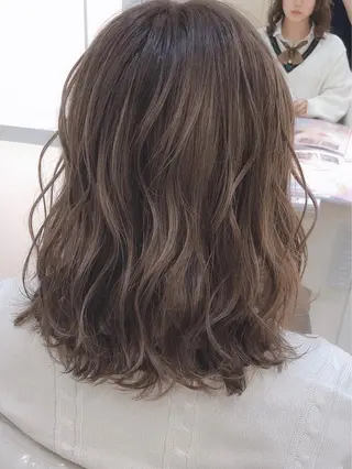 カラー 東梅田エリアカラー ヘアセットNo. 1のヘアスタイル