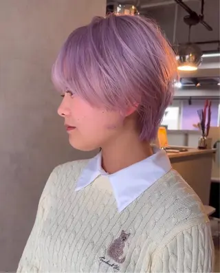 セミロング カラー FORT/ AIRIのヘアスタイル