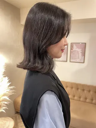 ミディアム パーマ/カット /名古屋/Ayakaのヘアスタイル