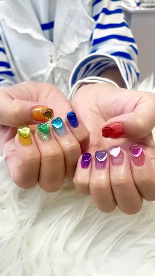 ネイル 新井 ひなののネイルデザイン