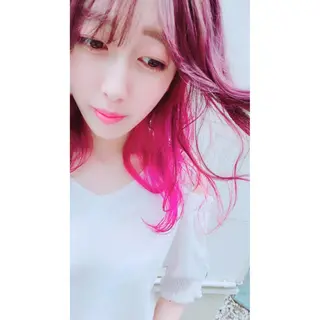 ミディアム カラー ヘアアレンジ シャルマン銀座店所属・🌟東銀座マンツーマ ン🌟タカナシのヘアスタイル