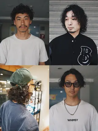 ミディアム パーマ率No.1 ／𝑻𝑨𝑲𝑼のヘアスタイル