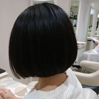 パーマ ミディアム 社内カット講師・店長 菅原賢一のヘアスタイル