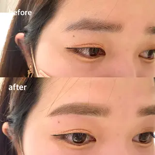 アイブロウ Lowen kahoのマツエク・マツパデザイン