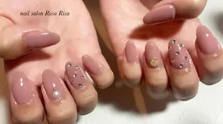 ミディアム ネイル ネイルスタジオ シェイクユアハンズのネイルデザイン