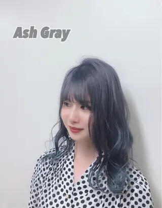 ロング カラー AI 高田馬場店のヘアスタイル
