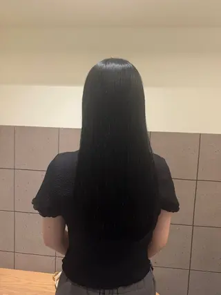 ロング カラー ゆ う あのヘアスタイル