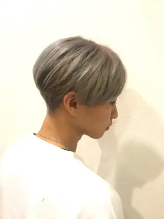 カラー メンズ 片山 雄のヘアスタイル