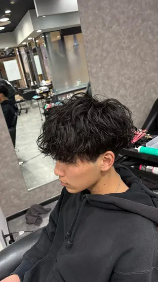 メンズ Hair Salon LUCEY所属・メンズパーマ/カラ ー/川越/成田最のヘアスタイル