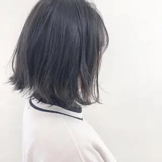 ショート カラー ボブ/パーマ 古家 佑真のヘアスタイル