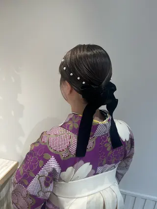 セミロング 大川 夏実のヘアスタイル