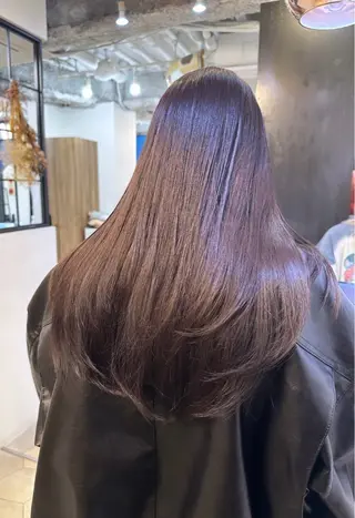 ロング レイヤー/顔周り 田山　穂波のヘアスタイル