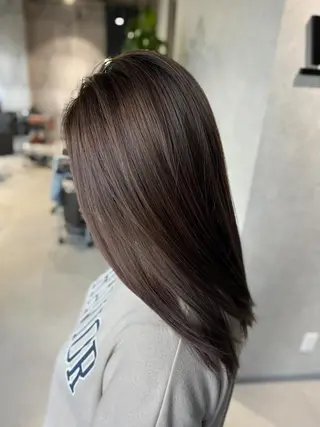 ロング カラー mimiiy梅田 中崎町ハイトーンのヘアスタイル
