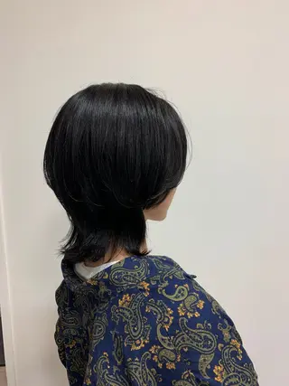ミディアム 星野 真壱のヘアスタイル