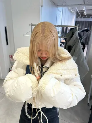 カラー ハイトーン特化 pepe🎀のヘアスタイル