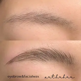 メンズ アイブロウ 眉毛&フェイス WAX専門ハルヒラリの眉毛・アイブロウイメージ