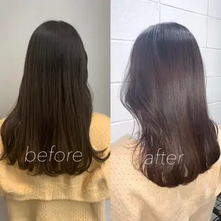 セミロング カラー レイヤーカット/艶髪 ✨💭KIRARIのヘアスタイル