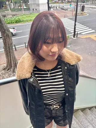 ショート カラー AXIS NAGOYA所属・'AXIS suaのヘアスタイル