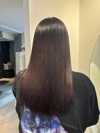 カラー miyu/ケアカラー /髪質改善のヘアスタイル