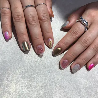 ネイル Nes.Nail所属・Miyagi Asamiのネイルデザイン