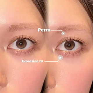 マツエク・マツパ NORAアイラッシュ 🩵NANAKOのマツエク・マツパデザイン