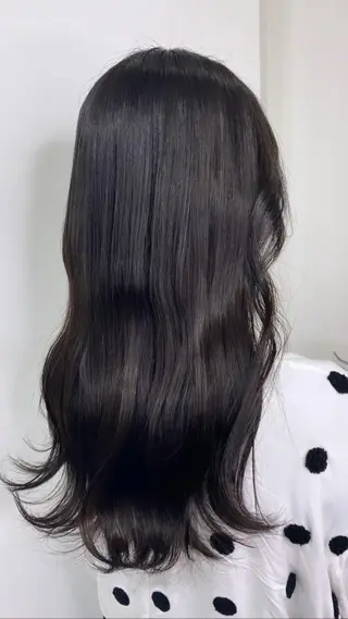 ロング カラー ヘアアレンジ ハイトーンカラー 🩷NANAのヘアスタイル