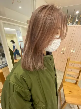 ミディアム 艶髪／シールエクステ 🌻ノゾミ🌻のヘアスタイル