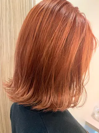 ミディアム カラー DiMPlE  ディンプル所属・🌸スタイリスト 山浦美恵のヘアスタイル