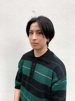 ショート カラー ヘアアレンジ メンズ 〽️magico/ ウルフDaiki〽️のヘアスタイル