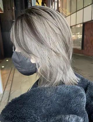 ショート カラー パーマ ヘアアレンジ レイヤー/韓国/透明 感/Shionのヘアスタイル