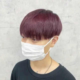 ショート カラー JUNSHIN🦋 ヘアセット／カラーのヘアスタイル