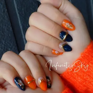 ネイル infinity skyのネイルデザイン