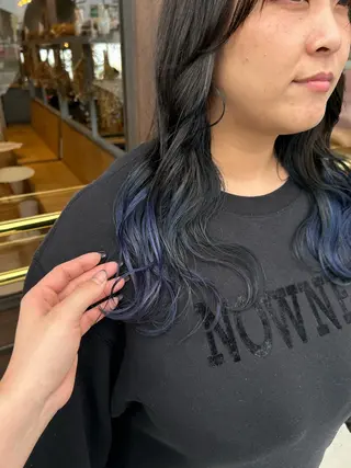 カラー 田中 紫苑のヘアスタイル