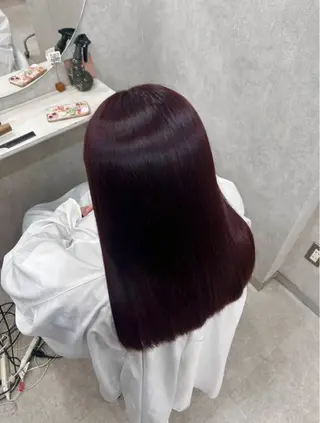 ロング カラー 大宮/韓国風🩶/ 七海芽亜利🎀のヘアスタイル