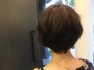 ショート カラー 【ヌーベルバレ】 ゆきみのヘアスタイル