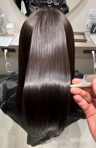 ミディアム パーマ 🍀本格ヘッドスパ 👑髪質改善🍀英司のヘアスタイル