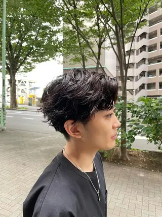 ショート 【髪質改善カラー】 瀧田嵐士🇰🇷のヘアスタイル