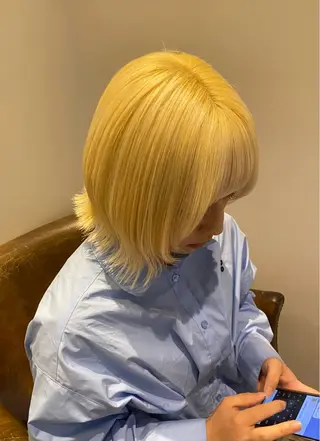 ショート カラー 平川 夏海のヘアスタイル