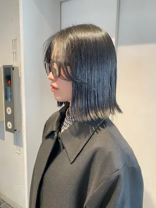 カラー ミユウ👗🎀 /カラーリスト/ボブのヘアスタイル