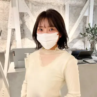 ショート カラー パーマ レイヤーカットのプロ 大人ヘア宮森貴志のヘアスタイル