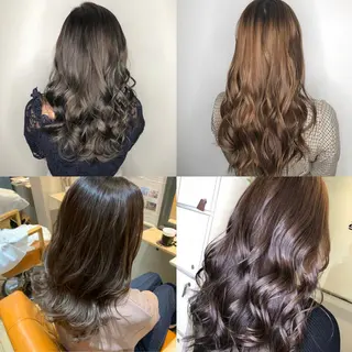 カラー ヘアアレンジ 平原 ミレイのヘアスタイル