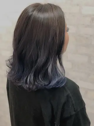 ミディアム カラー SALOWIN 二子玉川店所属・kei_____ SALOWINのヘアスタイル