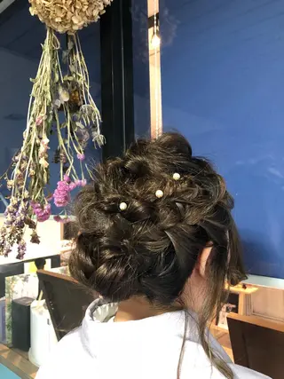 ロング カラー パーマ ヘアアレンジ メンズ キッズ ネイル マツエク・マツパ #3/M所属・【サンバイエム】 公式のエステ・リラクイメージ