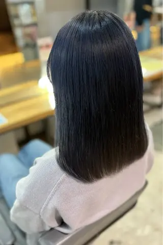 セミロング カラー 菊地 紗矢のヘアスタイル