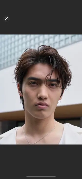 カラー メンズ 名古屋シャドウパーマ /伊藤恵悟のヘアスタイル