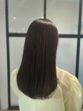 カラー diar湘南台店所属・ふくだももこ🍑 つるっとボブのヘアスタイル